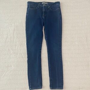 Levi's Women's Skinny Jeans - Dark Blue